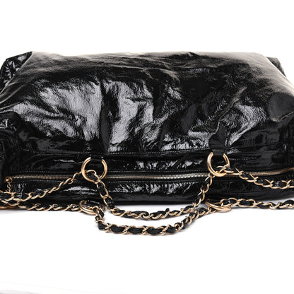 Chanel Vinyl Rock and Chain Bowler Black 21 of 21