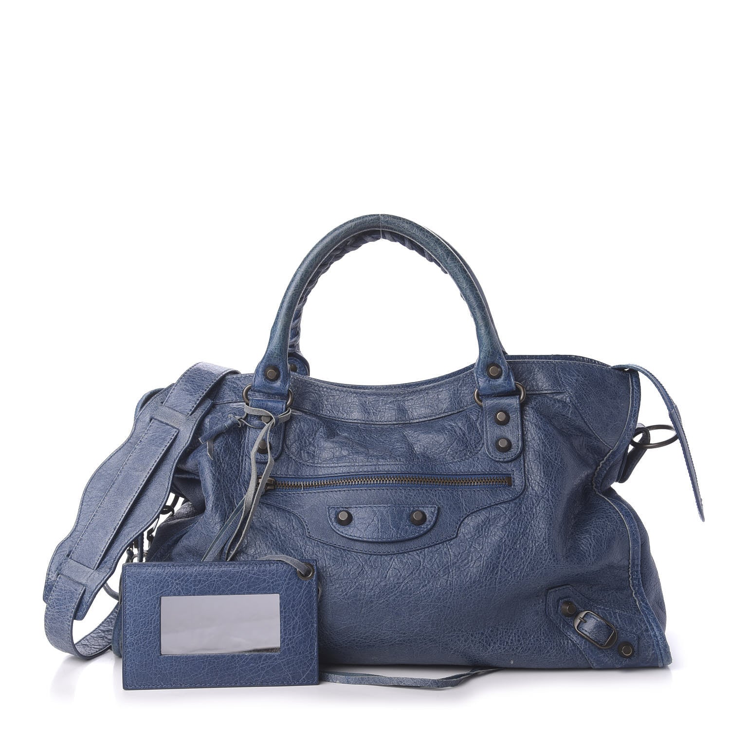 Balenciaga Agneau Classic Hardware City Bleu Cobalt Bleu Electric 1 of 13