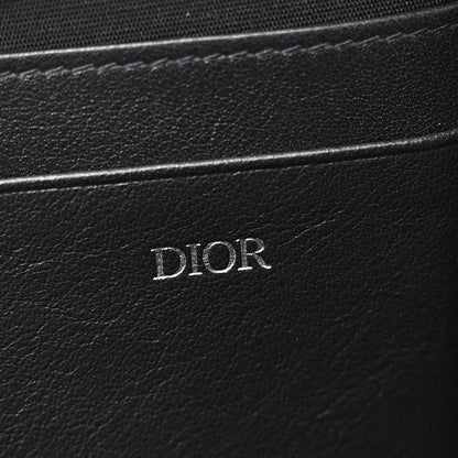 Christian Dior Oblique Pouch Beige Black 7 of 13