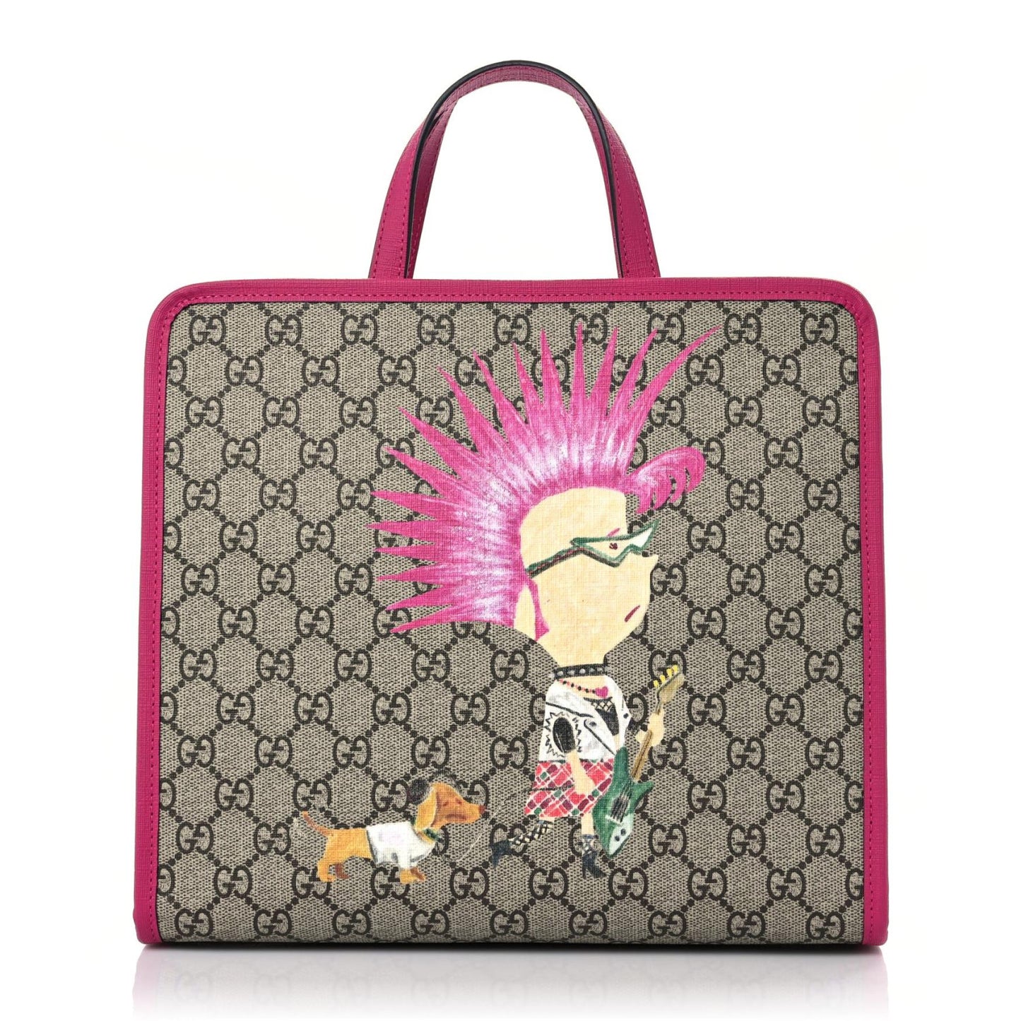 GG Supreme Monogram Punk Print Childrens Tote