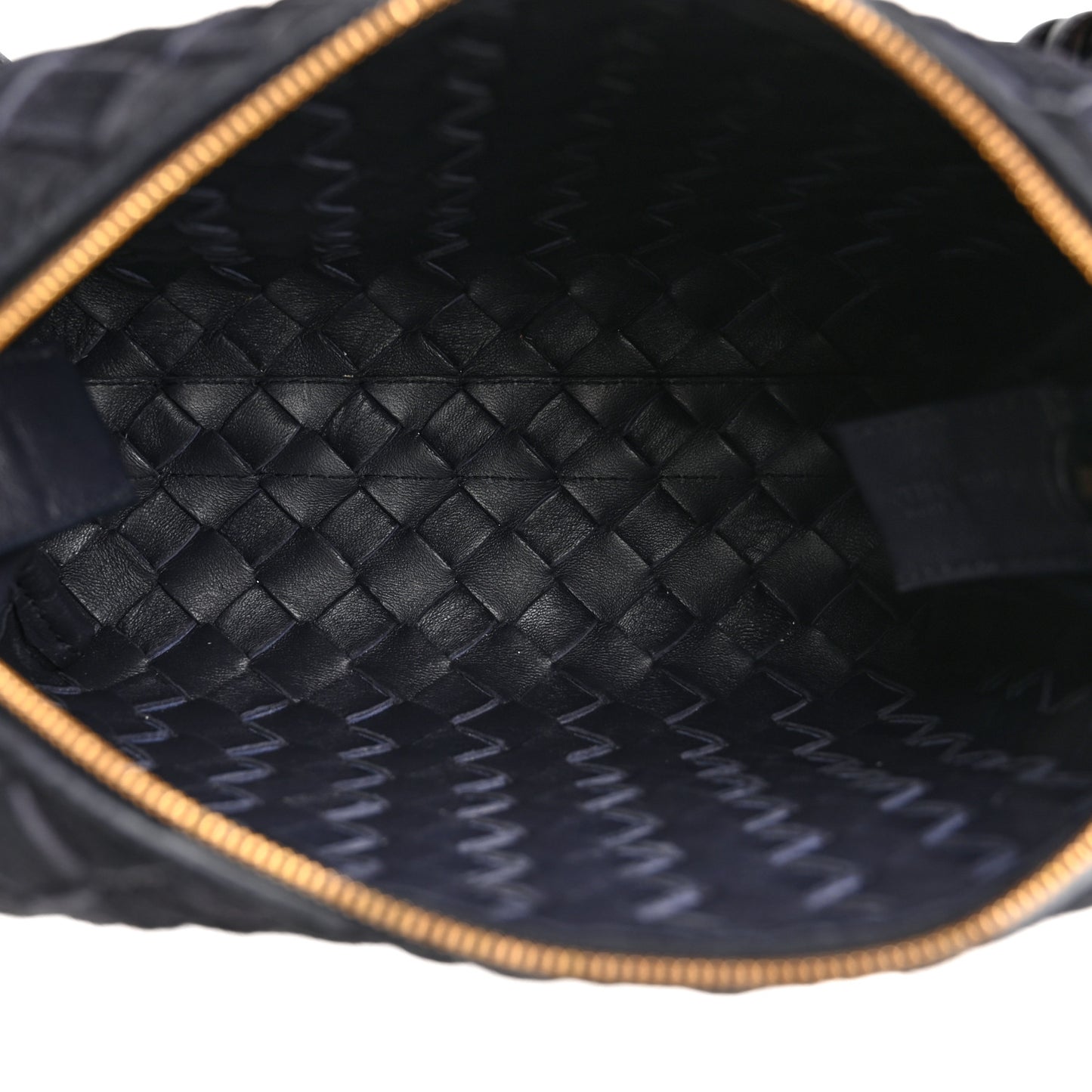 Suede Intrecciato Small Loop Camera Bag Space