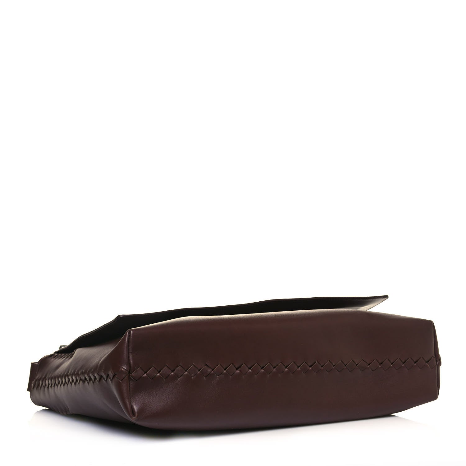 Bottega Veneta Nappa Intrecciato Messenger Bag Ebano 3 of 14
