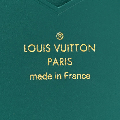 Louis Vuitton Taurillon Capucines Vertical Compact Wallet Green 7 of 12
