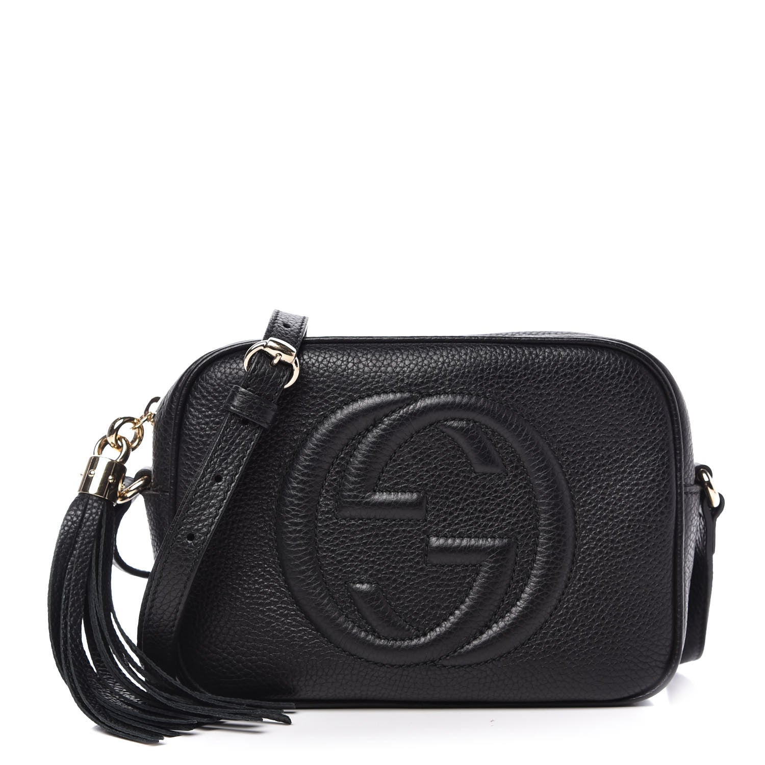 Gucci Pebbled Calfskin Small Soho Disco Bag Black 1 of 9
