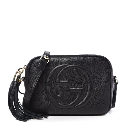 Gucci Pebbled Calfskin Small Soho Disco Bag Black 1 of 9