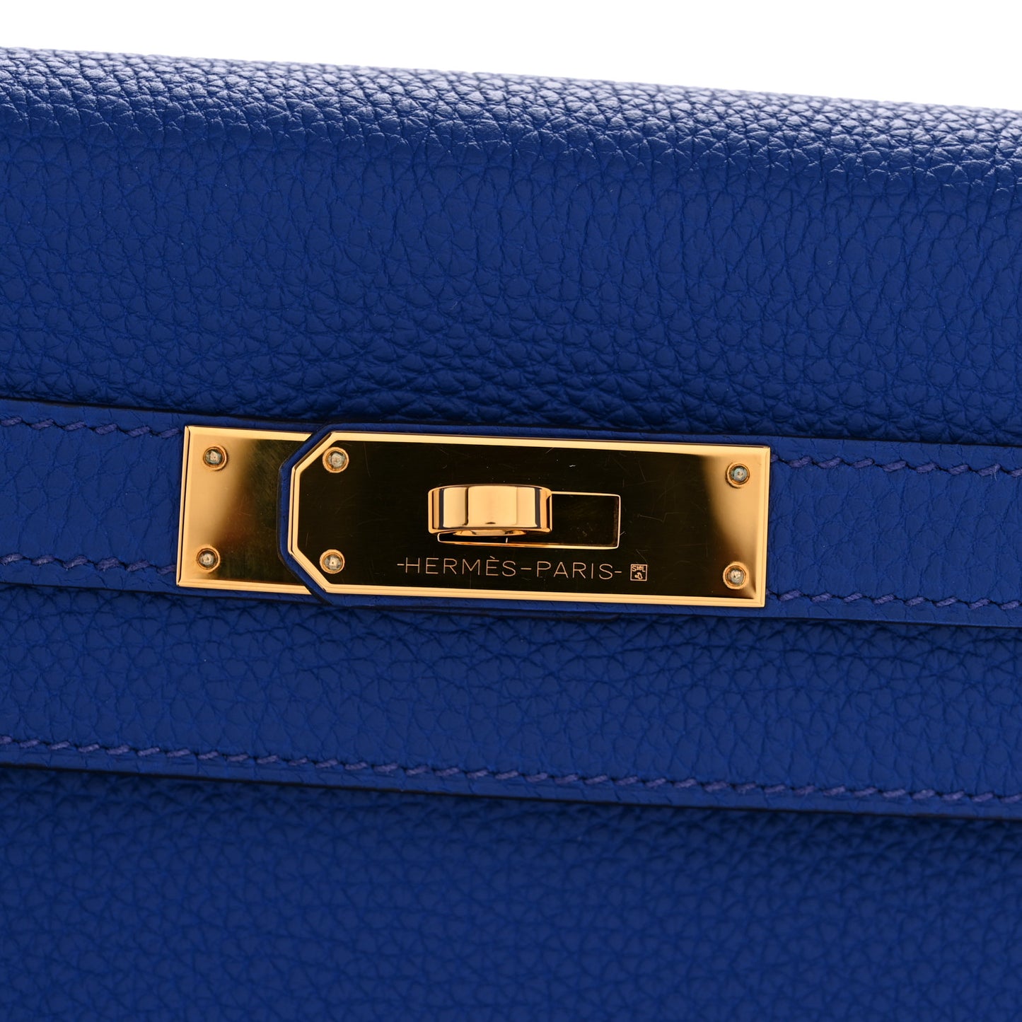 Togo Kelly Retourne 28 Bleu Royal
