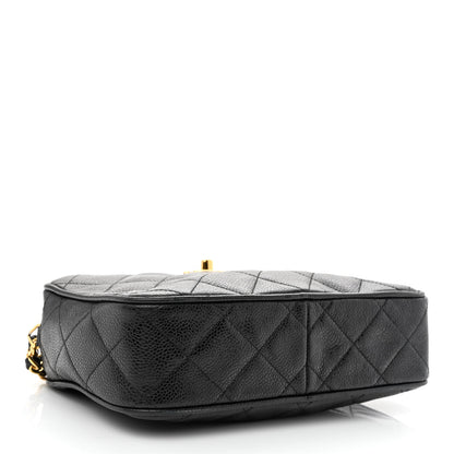 Chanel Caviar Quilted Camera Case Black 4 of 13