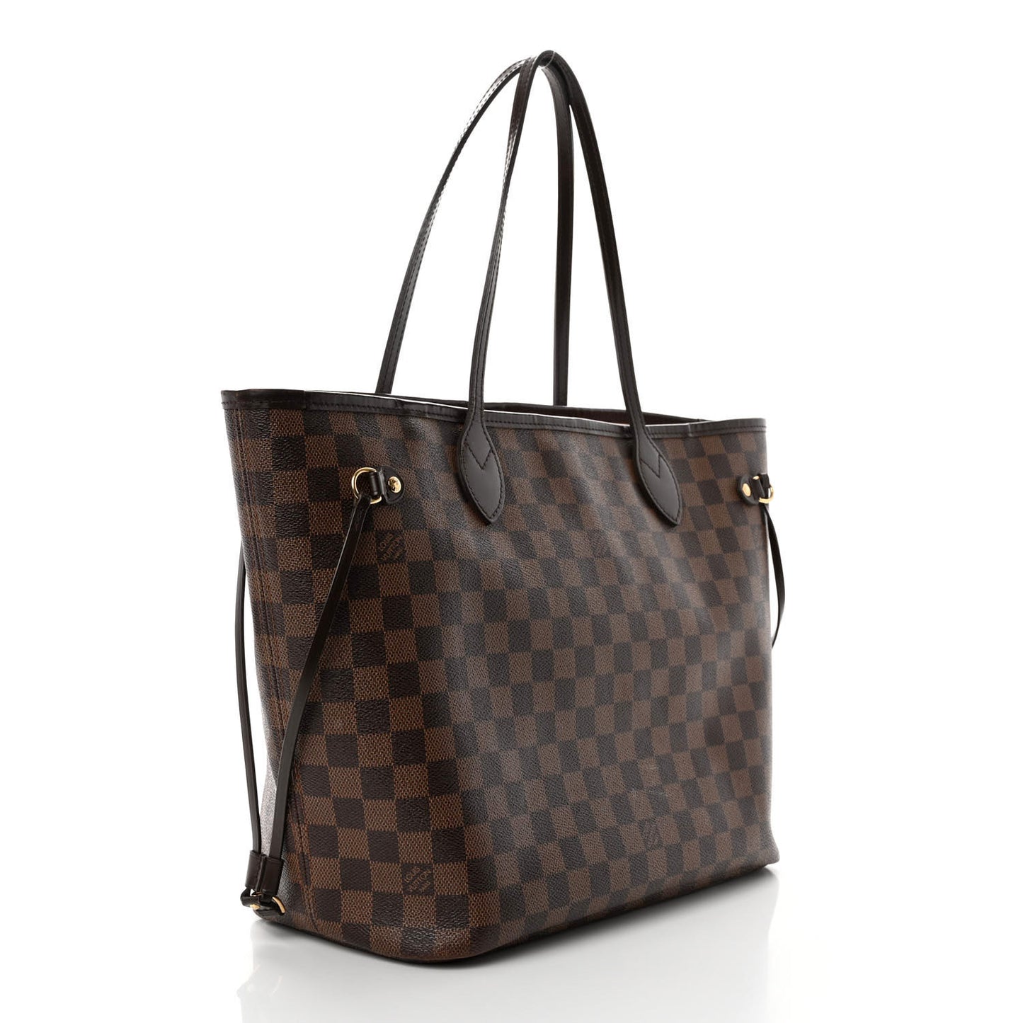 Damier Ebene Neo Neverfull MM Rose Ballerine
