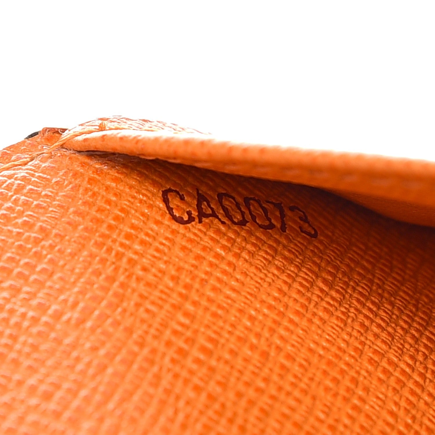 Louis Vuitton Epi Small Ring Agenda Cover Mandarin 6 of 9