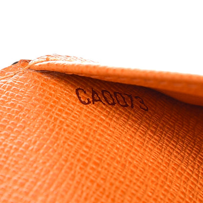 Louis Vuitton Epi Small Ring Agenda Cover Mandarin 6 of 9