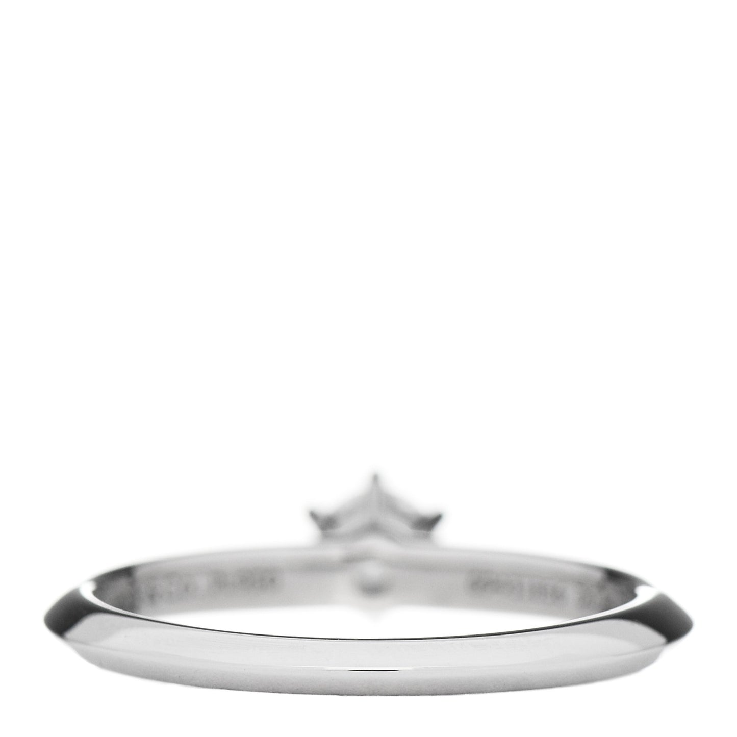 Platinum Diamond .24ct Solitaire Engagement Ring 49 5