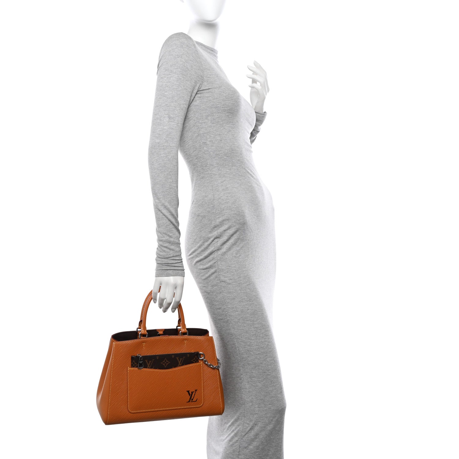 Louis Vuitton Epi Marelle Tote MM Honey 2 of 11