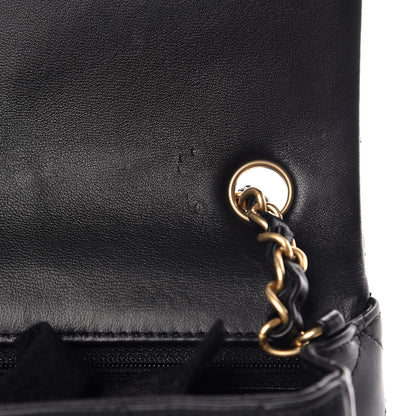 Chanel Lambskin Quilted Mini Rectangular Flap Black 10 of 16