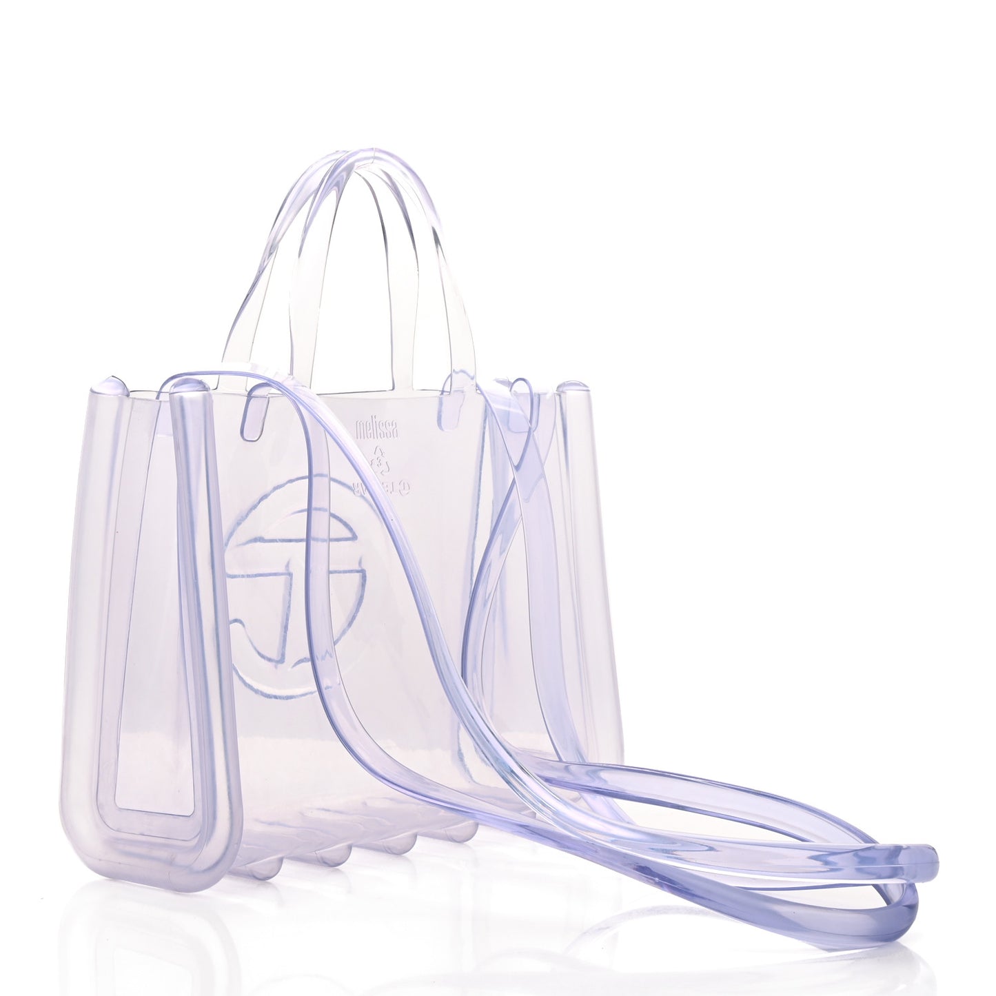 x MELISSA Jelly Medium Shopping Bag Clear