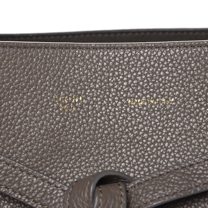 Celine Soft Grained Calfskin Small Belt Cabas Phantom Taupe 11 of 14
