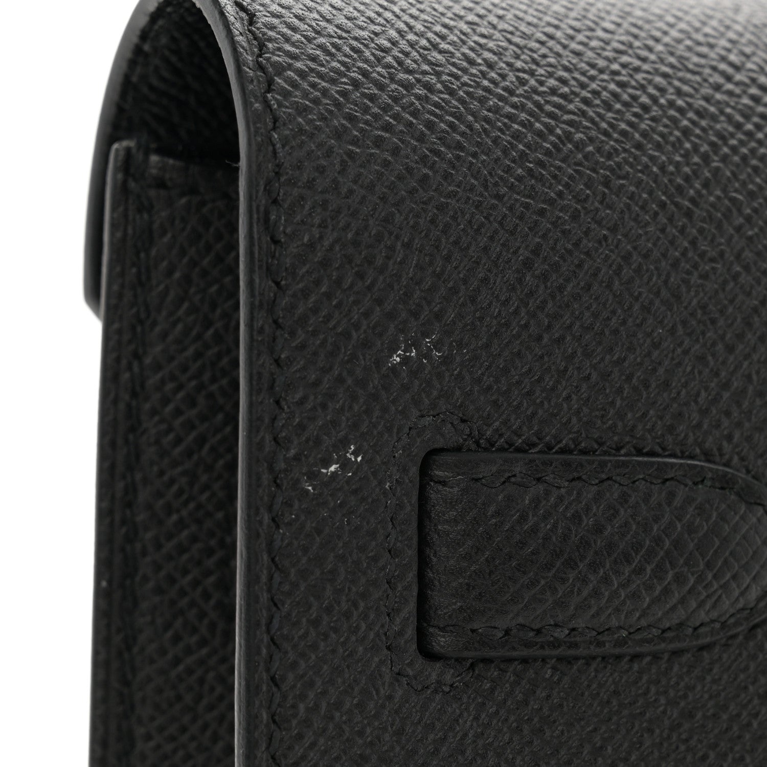 Hermes Epsom Kelly Depeches 25 Pouch Black 11 of 11
