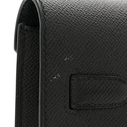 Hermes Epsom Kelly Depeches 25 Pouch Black 11 of 11
