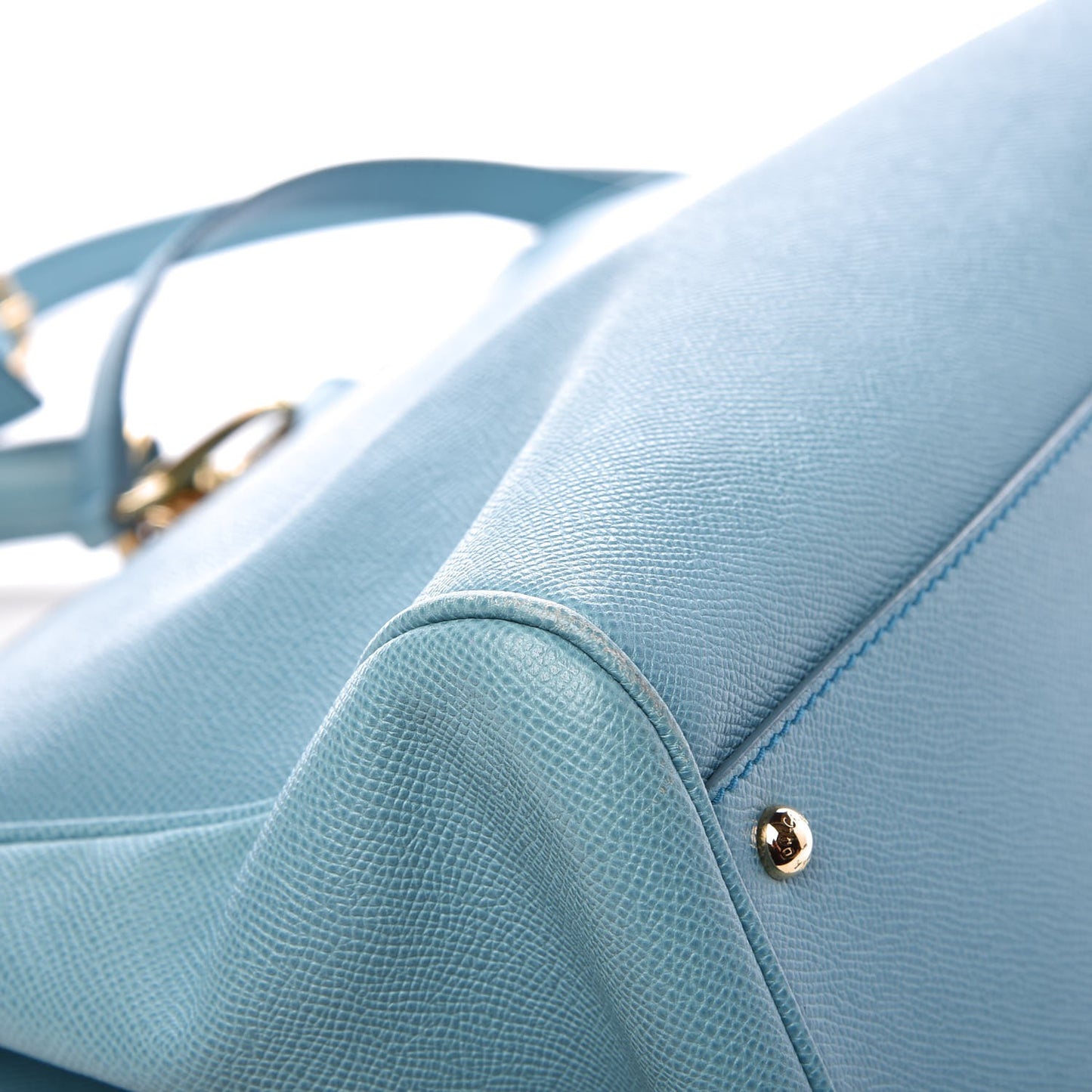 Dauphine Large Miss Sicily Satchel Light Blue