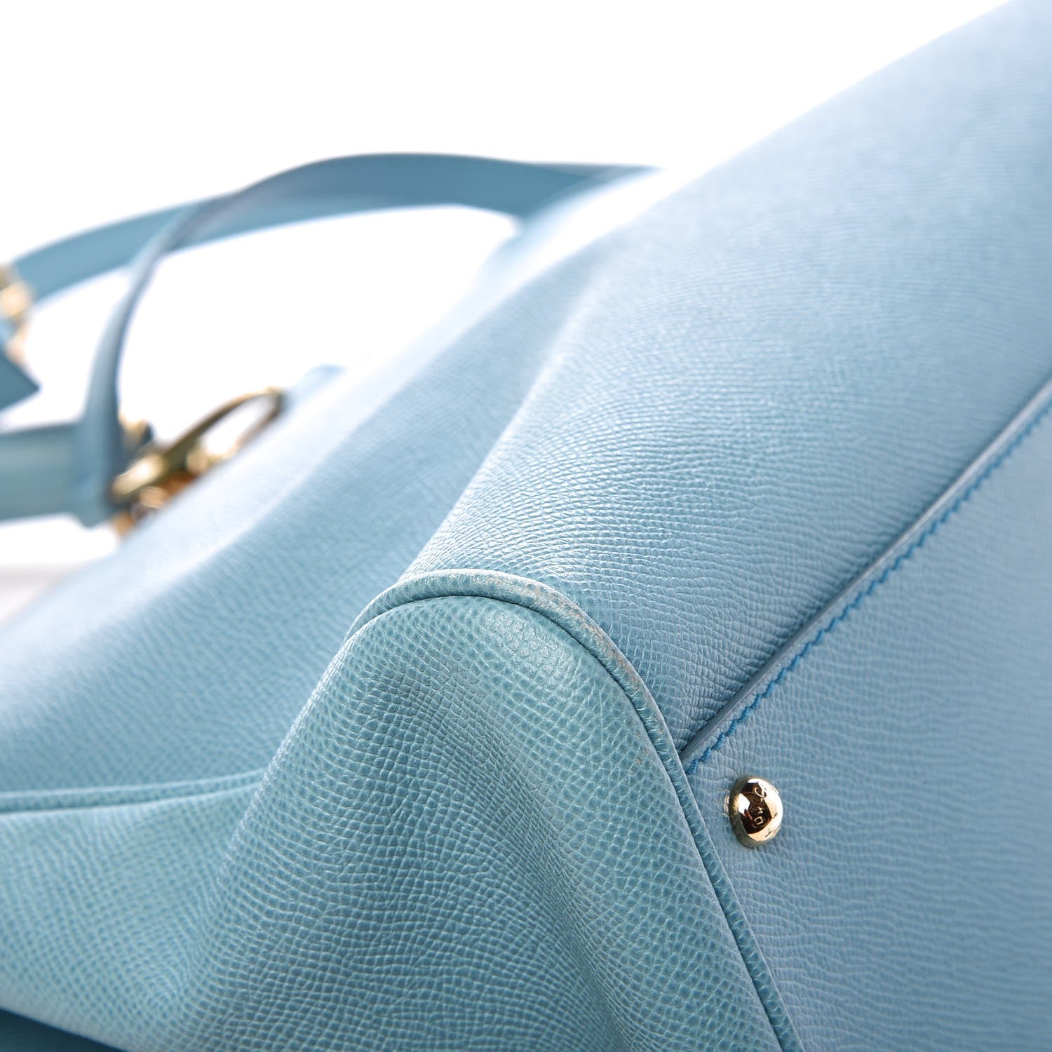 Dolce & Gabbana Dauphine Large Miss Sicily Satchel Light Blue 13 of 14
