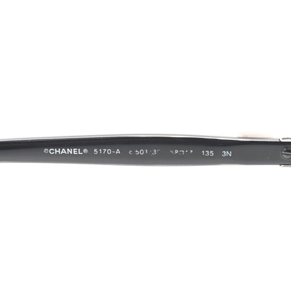 Chanel CC Bow Sunglasses 5170 Black 4 of 5