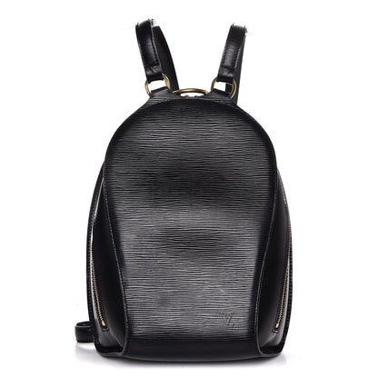 Louis Vuitton Epi Mabillon Backpack Black 1 of 6