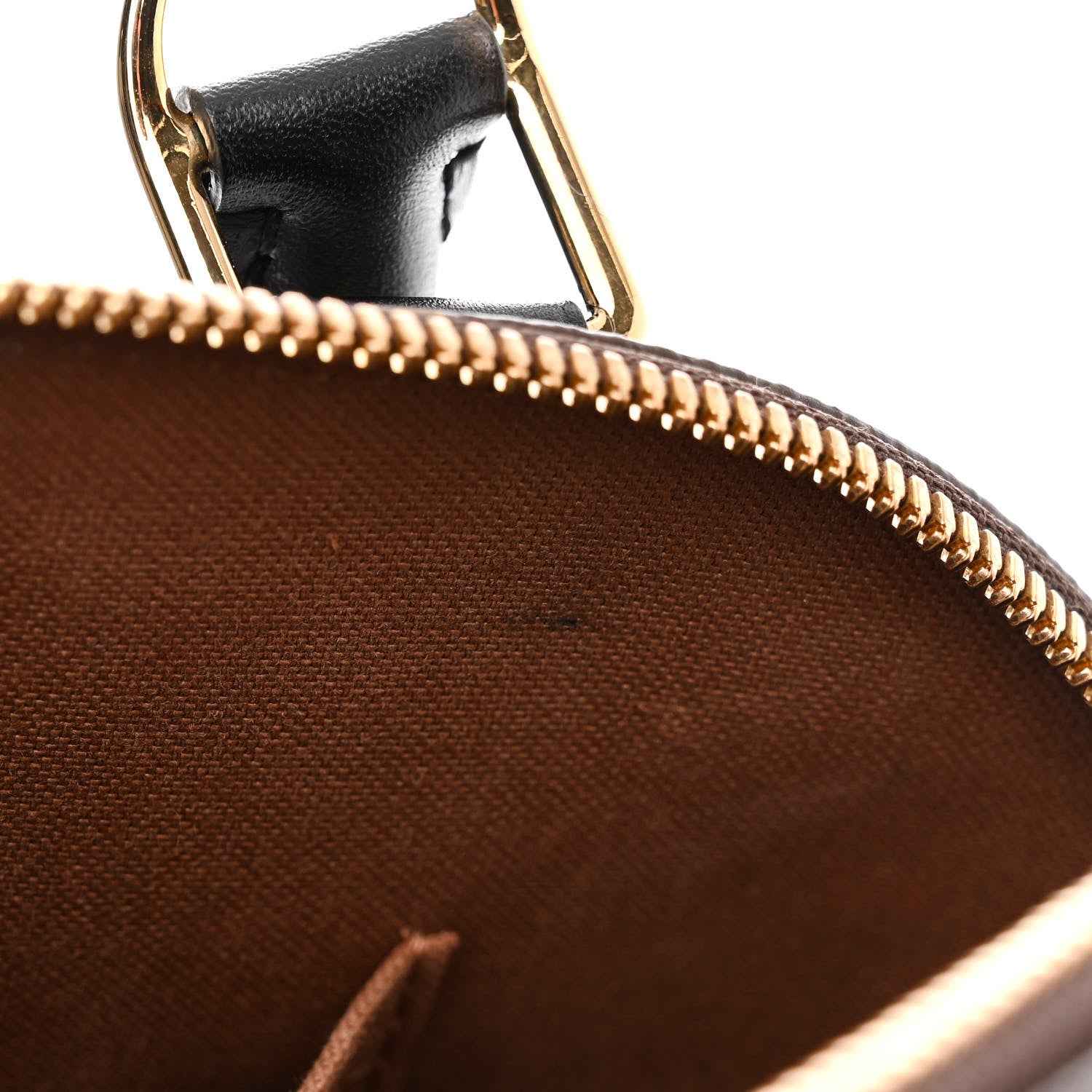 Louis Vuitton Monogram Macassar Studded Alma BB 12 of 15
