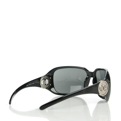 Chanel CC Sunglasses 6023 Black 3 of 6