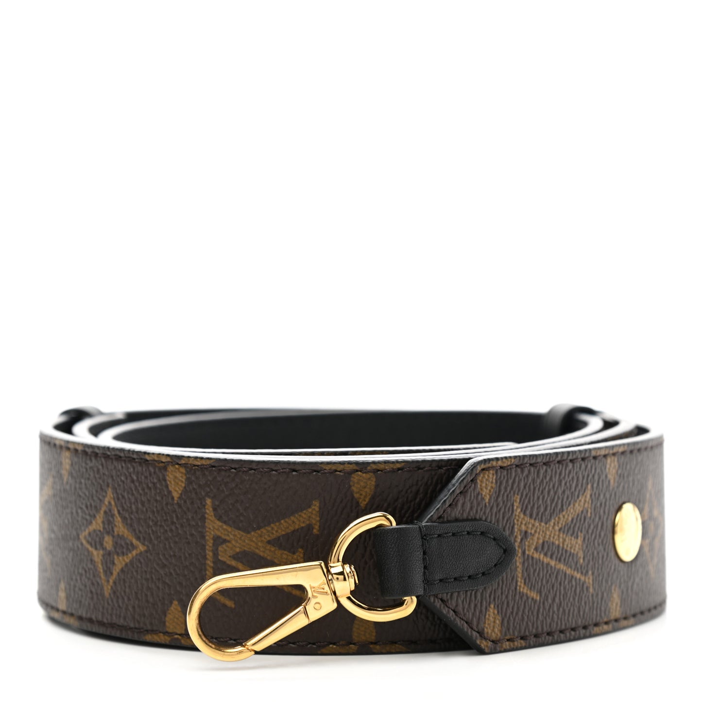 Monogram Adjustable Bandouliere Shoulder Strap Black