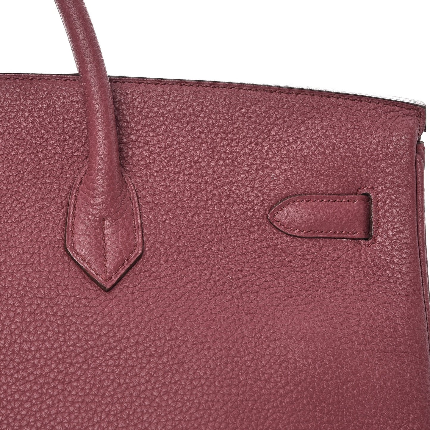 Taurillon Clemence Birkin 40 Bois de Rose