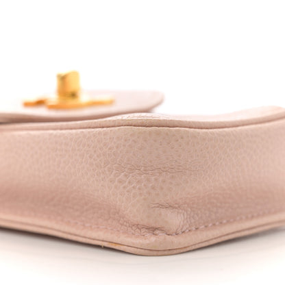 Chanel Caviar Phone Holder Crossbody Beige 9 of 11