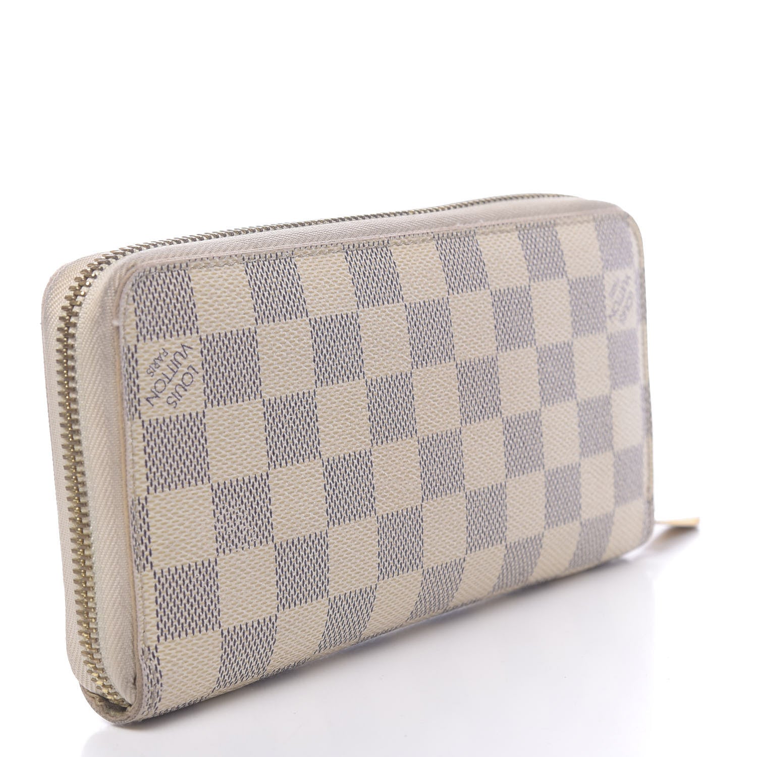 Louis Vuitton Damier Azur Zippy Wallet 3 of 9