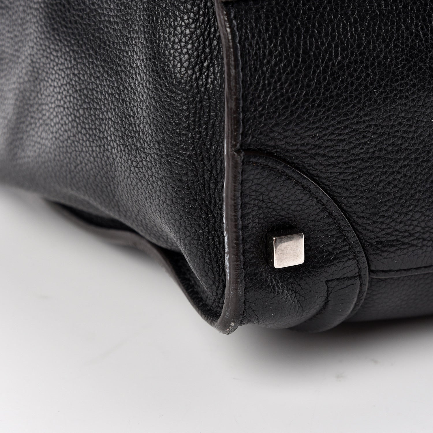 Celine Drummed Calfskin Mini Luggage Black 12 of 18