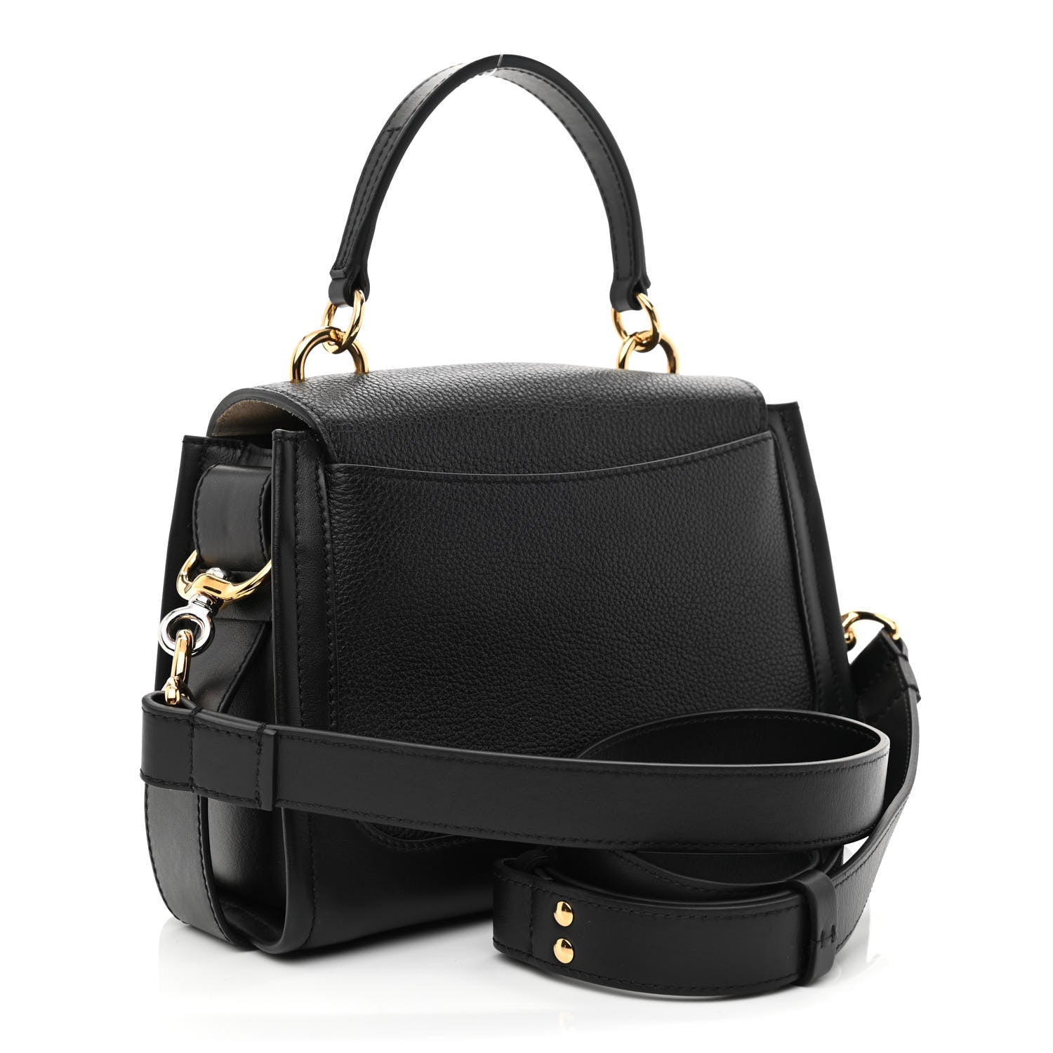 Chloe Calfskin Mini Tess Day Bag Black 2 of 9