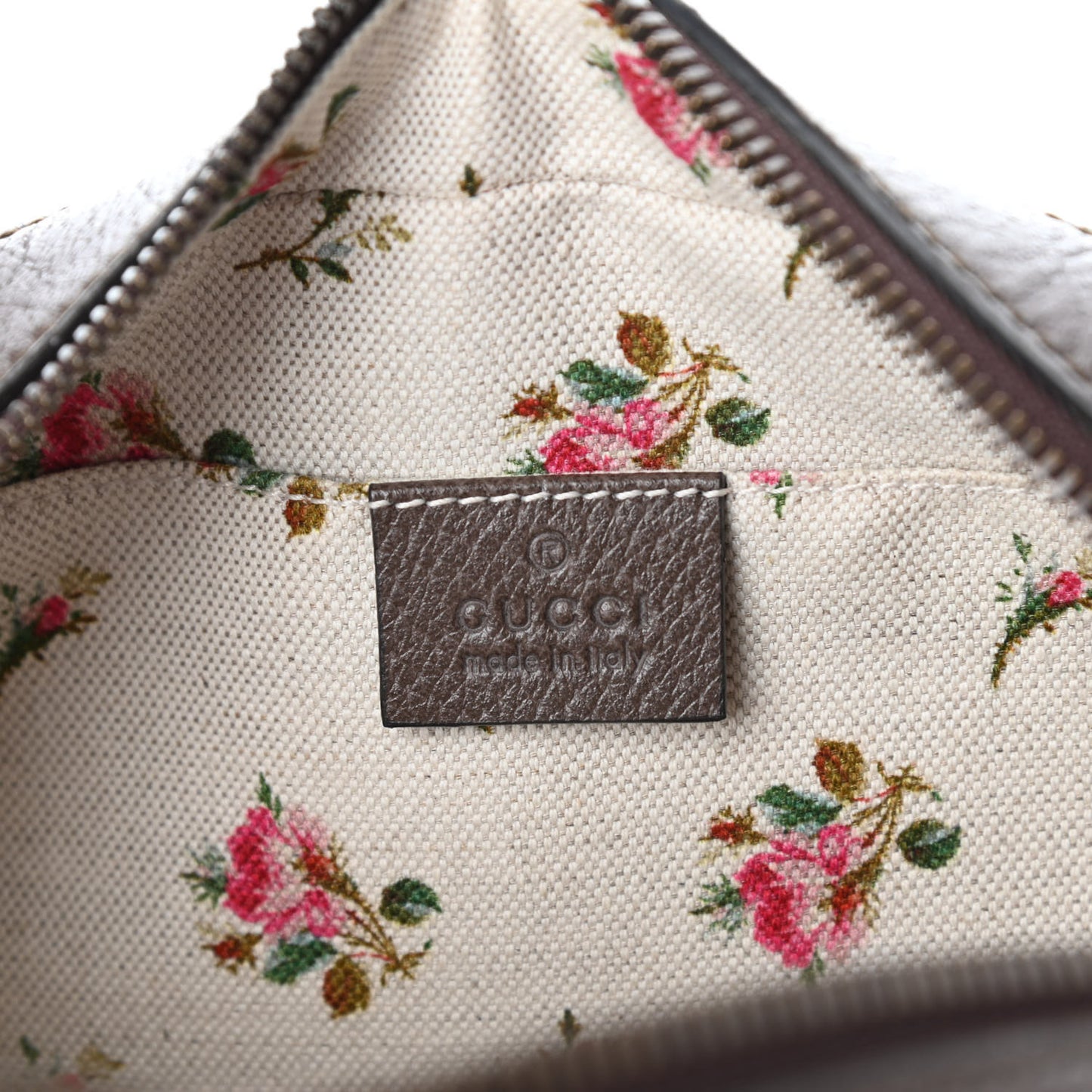 GG Supreme Monogram Web Neo Vintage Shoulder Bag Beige New Acero Crop