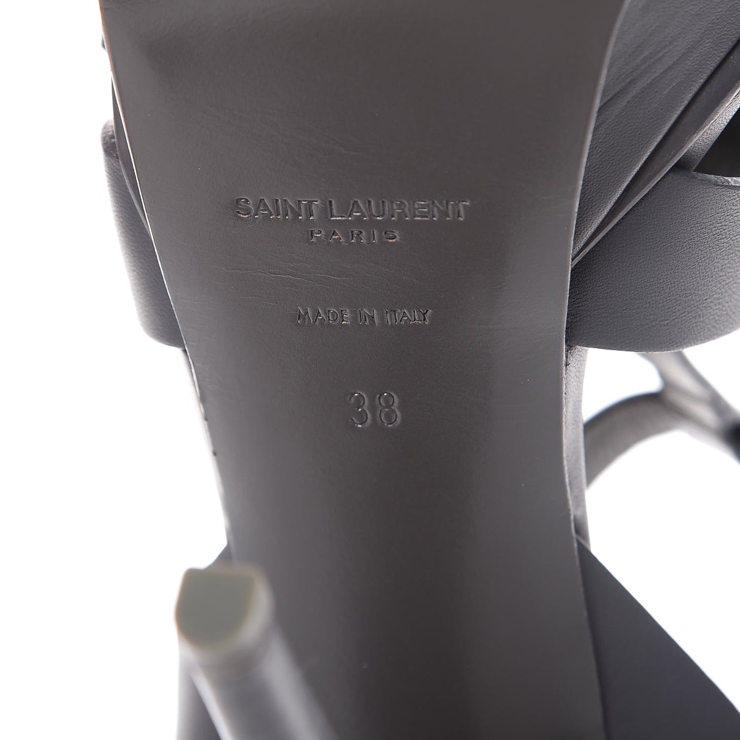 Calfskin Tribute 105 Platform Sandals 38 Earth