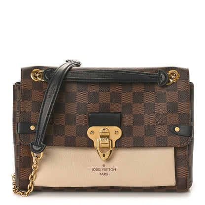 Louis Vuitton Damier Ebene Vavin PM Creme 1 of 9