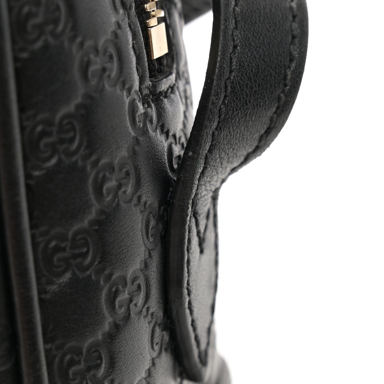 Gucci Microguccissima Mini Bree Messenger Bag Black 15 of 15