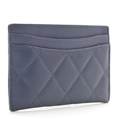 Chanel Lambskin Quilted Card Holder Light Purple 3 of 8