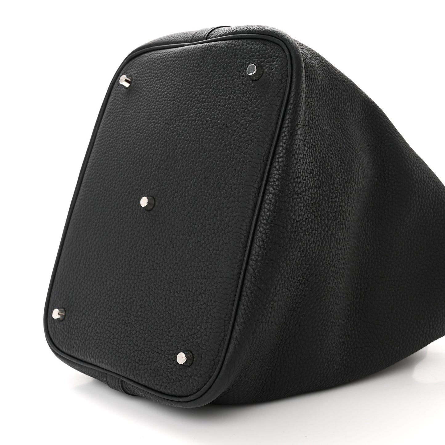 Taurillon Clemence Picotin Lock 26 GM Black