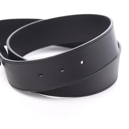 Gucci Calfskin Crystal Double G 40mm Belt 90 36 Black Multicolor 3 of 5