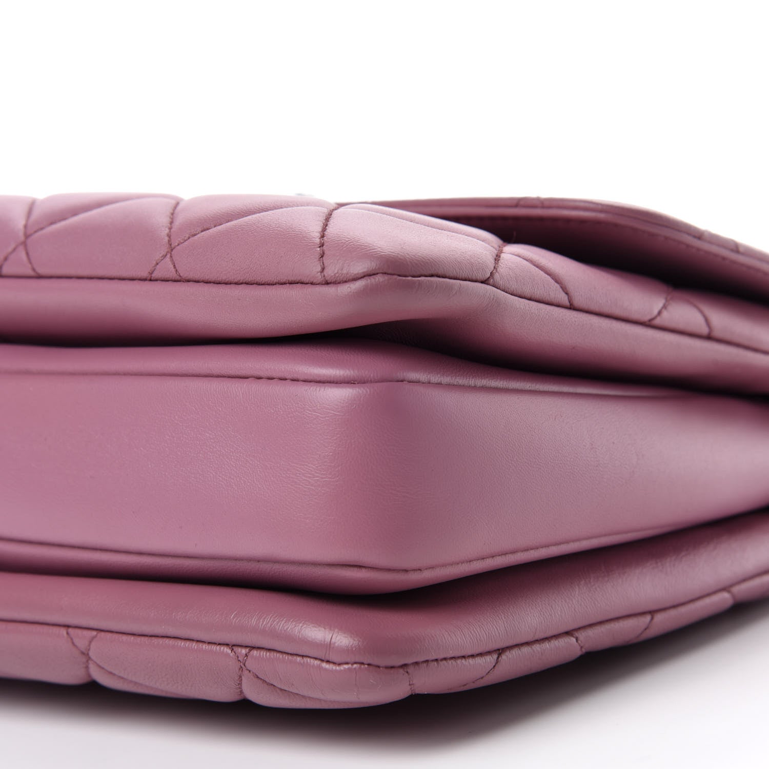 Chanel Lambskin Quilted Small Trendy CC Dual Handle Flap Bag Purple 8 of 13