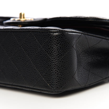 Chanel Caviar Quilted Small Double Flap Black 8 of 10
