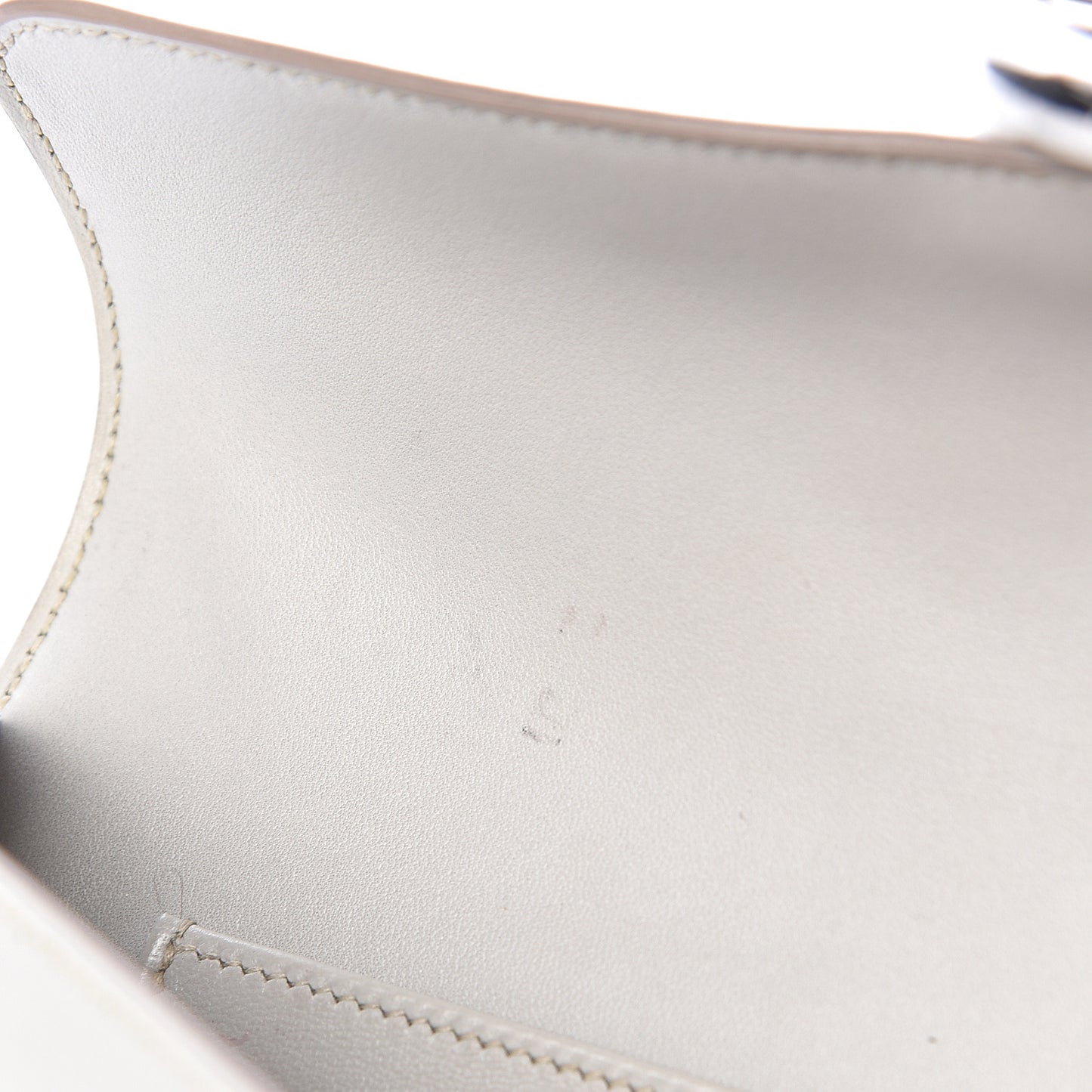 Tadelakt Egee Clutch Gris Perle