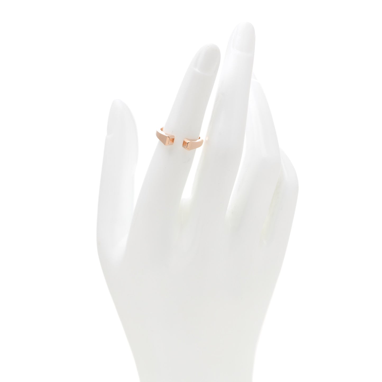 18K Rose Gold PM Clou de Forge Ring 50 5.25