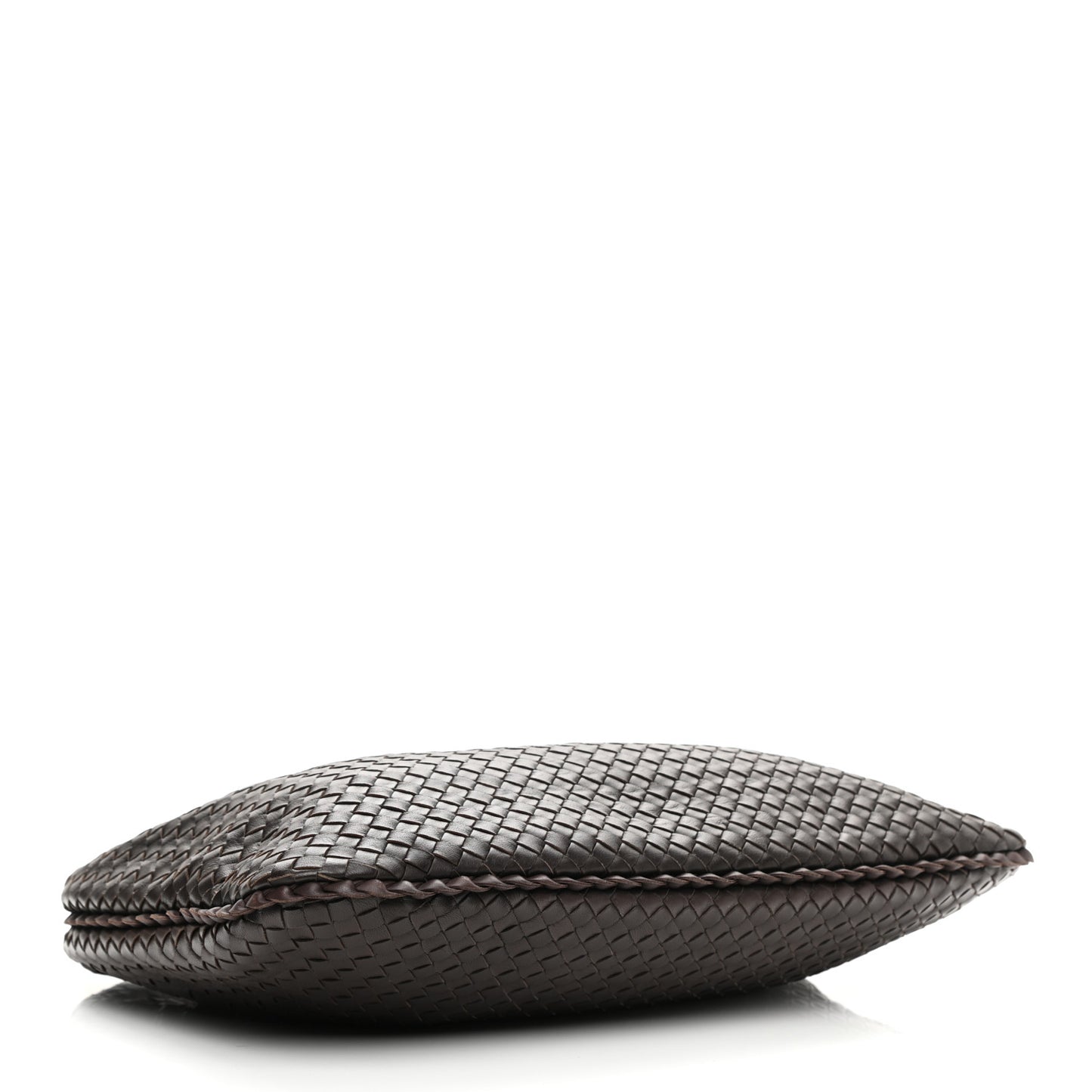 Nappa Intrecciato Large Veneta Hobo Ebano