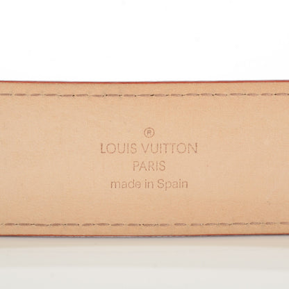 Louis Vuitton Monogram Watercolor Aquarelle Belt 90 36 White 4 of 9