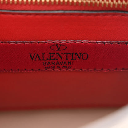 Valentino Garavani Lambskin Medium Rockstud Spike Shoulder Bag Poudre 6 of 9