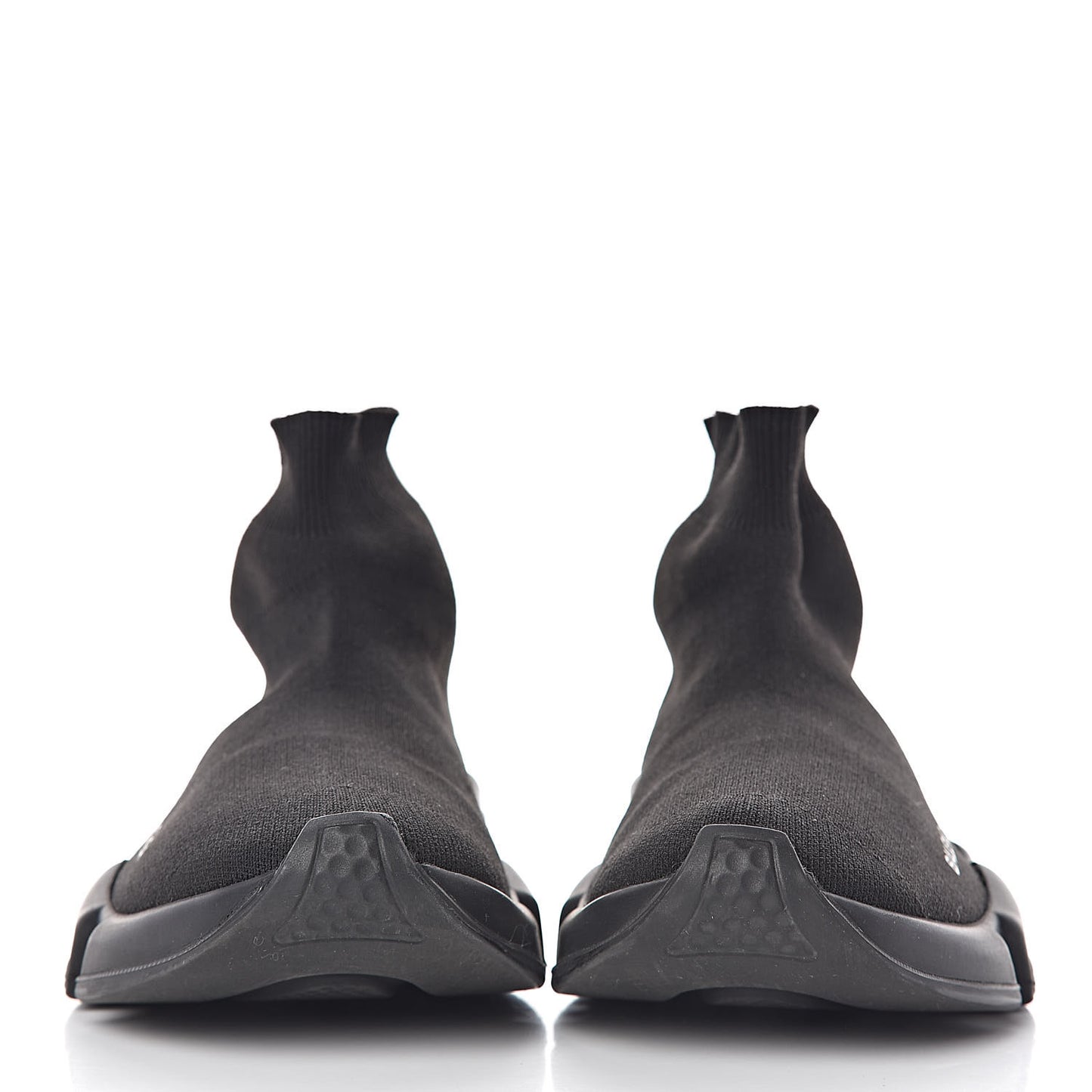 Neoprene Knit Womens Speed Sneakers 37 Black