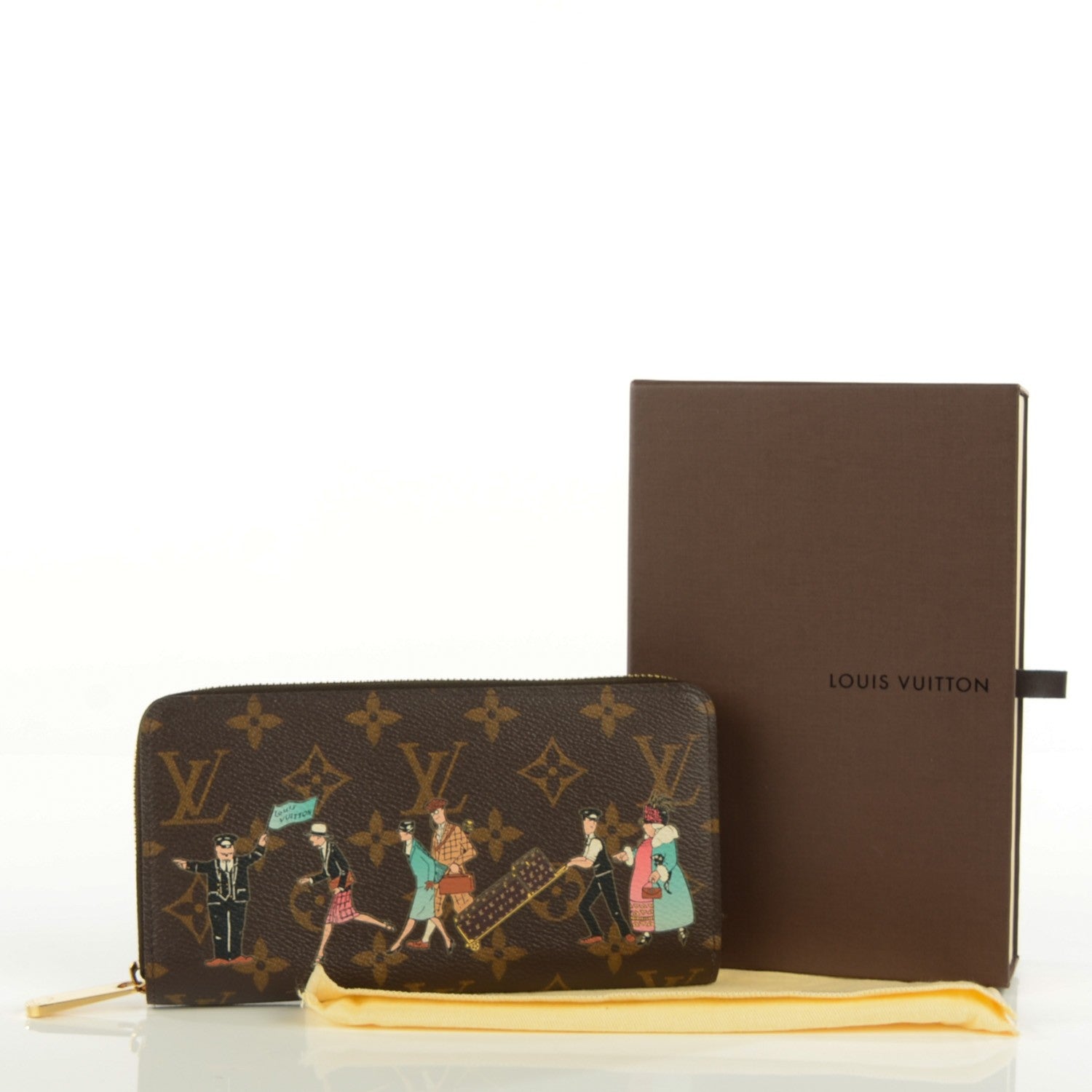 Louis Vuitton Monogram Illustre Zippy Wallet Rose 5 of 8