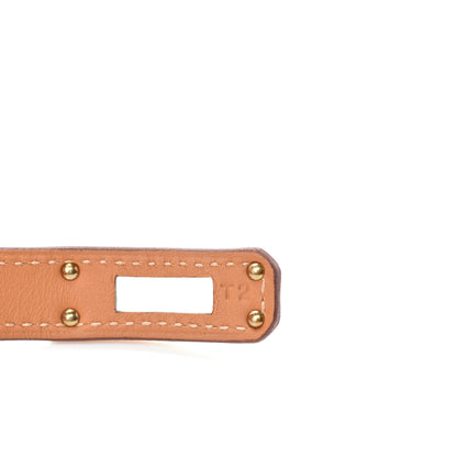 Hermes Barenia Kelly Double Tour Bracelet T2 Fauve 6 of 7